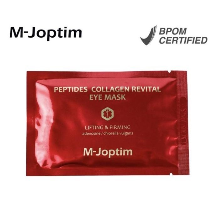 Best M-Joptim / MJoptim Face & Eye Mask - Masker Wajah & Mata (Satuan) - Bombax Mask, 1 pcs .,