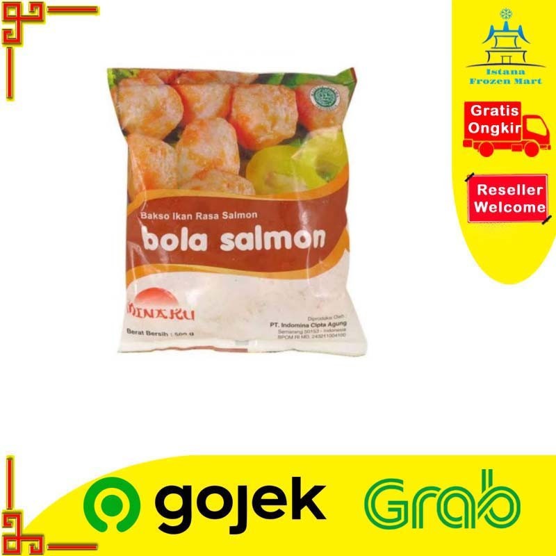 

Bola Salmon MINAKU Bakso Ikan 500 GR