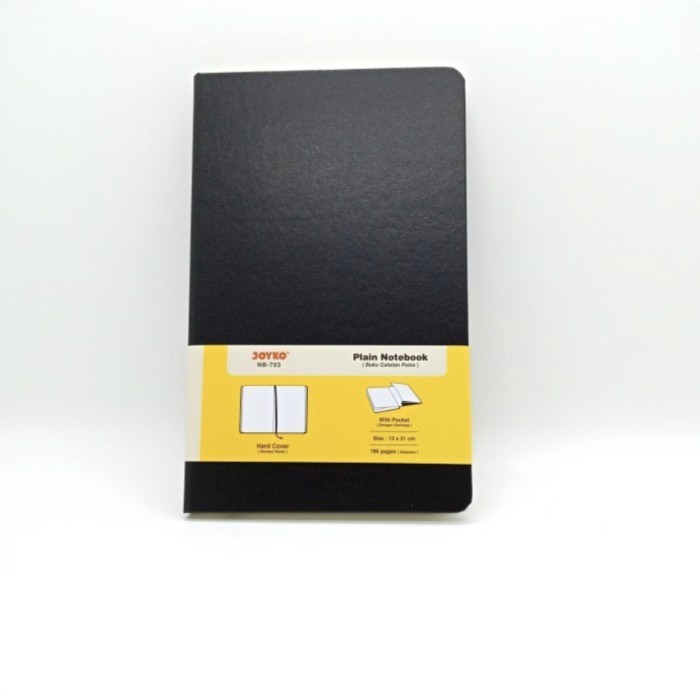 

Sale Plain Notebook Black Hardcover Buku Catatan Kertas Polos Diary Agenda Limited