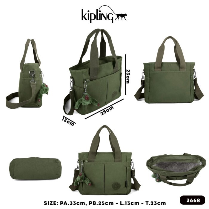 Tas Selempang Kipling #3668-Tas Uk Sedang 2In1