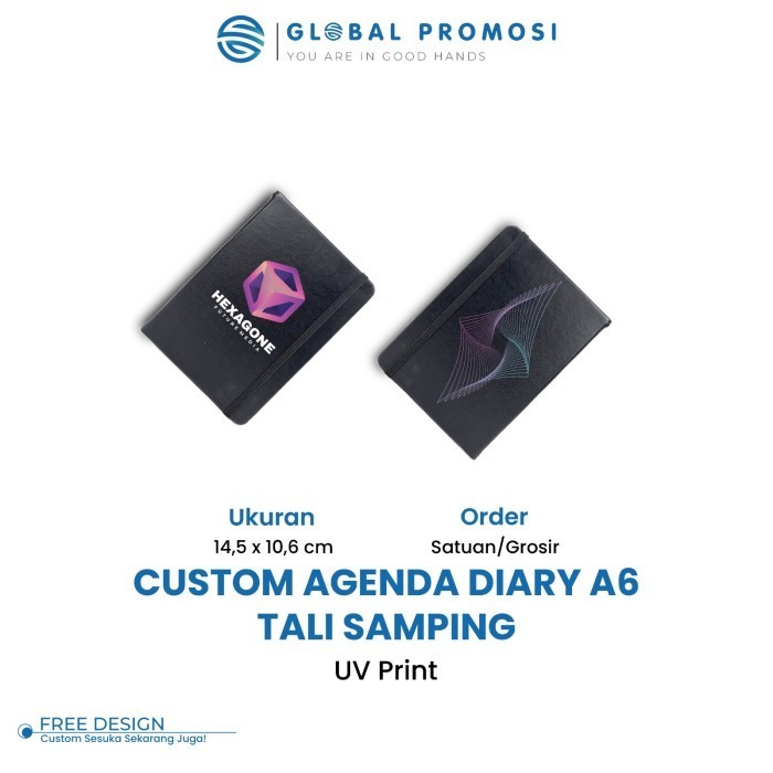 

Cuci Gudang Custom Uv Buku Agenda Diary A6 Buku Notebook Kulit Souvenir Nb01 Promo