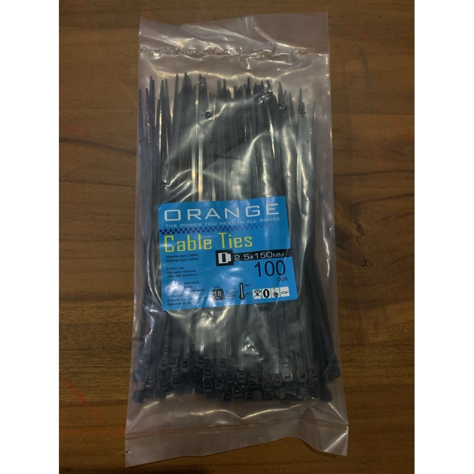 

monggo] Kabel ties cable ties 150mm x 2.5 isi 100 pcs