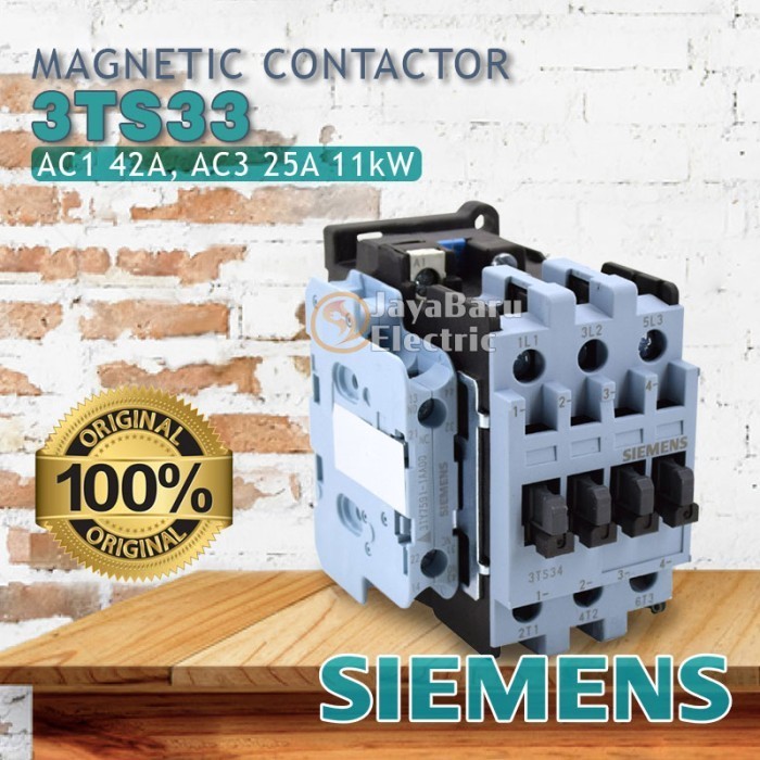 Kontaktor Contactor Siemens 3Ts33 24V 110V 220V 380V