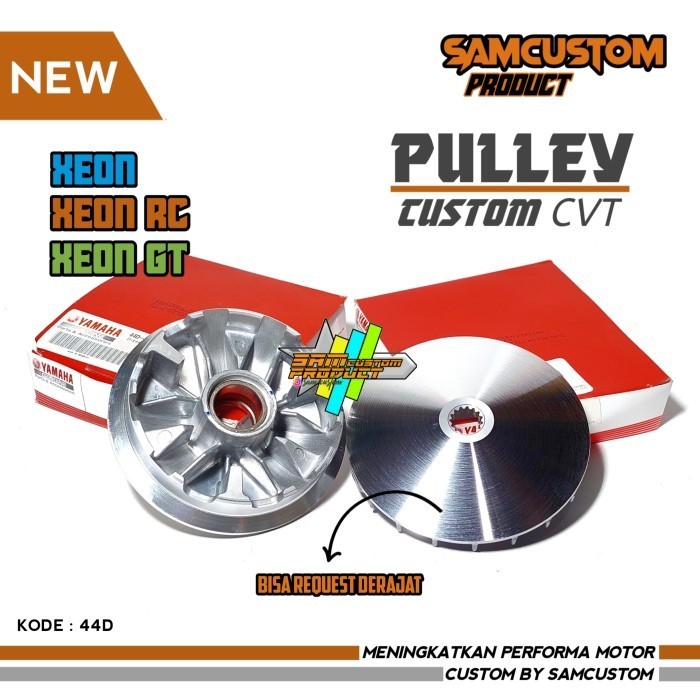 Terbaru Pulley Rumah Roller Custom Pulley Racing Xeon Rc Xeon Karbu Xeon Gt Promo Terlaris