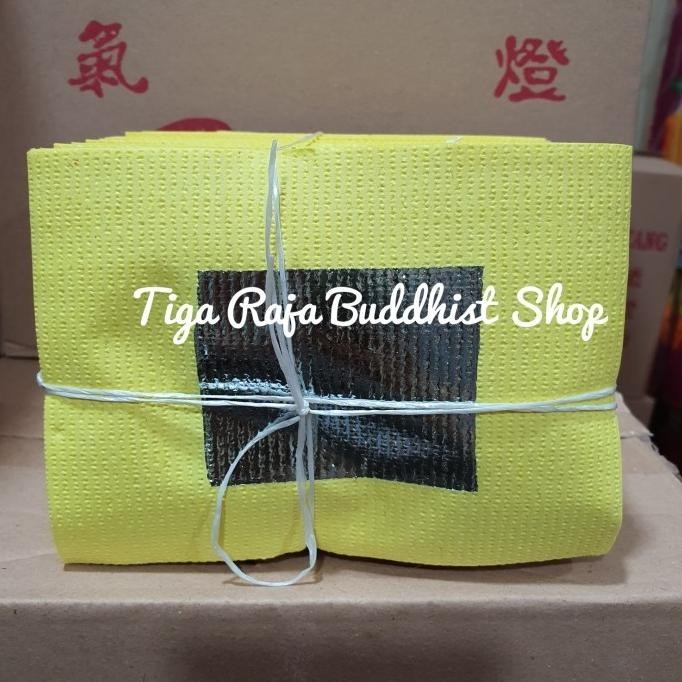 Berkualitas Kertas Sembahyang Emas Perak RRC Kuning - Perak .,