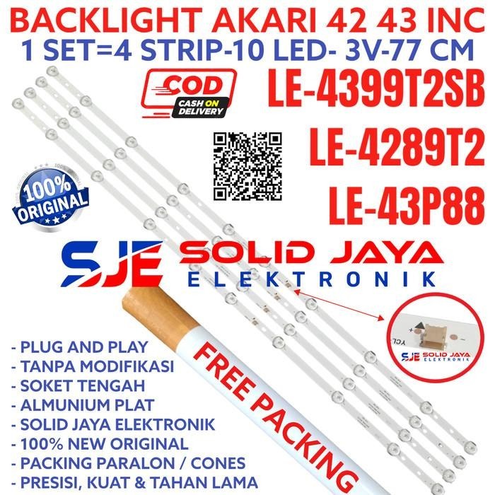 BACKLIGHT TV AKARI 4289T2 LE-4289T2 LE4289T2 LE4399T2SB LE-4399T2SB
