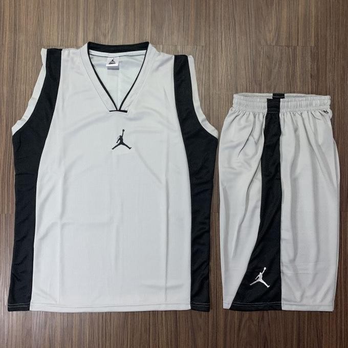 New SETELAN BASKET PRIA / WANITA / BAJU BASKET / BAJU BASKET WARNA - Orange, L 