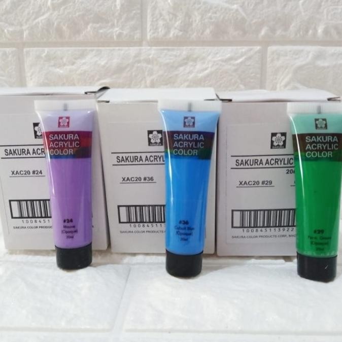 

Terbaru! cat akrilik sakura / sakura acrylic color - lavender224 ~