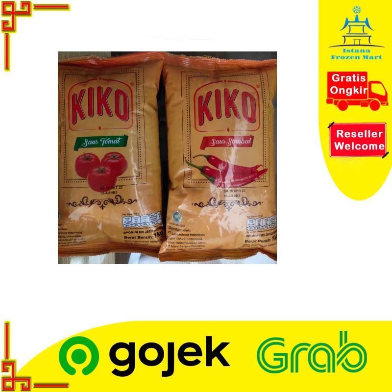 

Saos Tomat KIKO Saos Sambal 1 KG