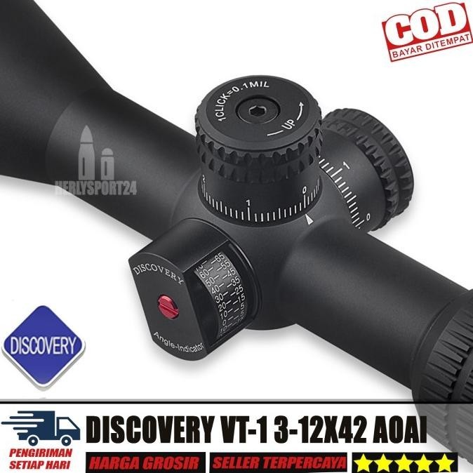 Teleskop Discovery Vt1 3-12X42 Aoai Discoveryopt Vt 1 3-12X42 Aoai