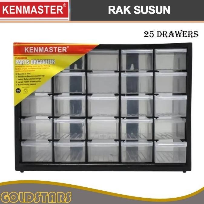 Rak Susun Drawers 25 Komponen Kenmaster Mini Box Organizer