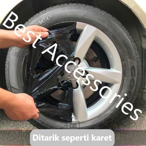 nov Rubber Paint Cat Karet Spray Semprot Velg Body Mobil Motor O360
