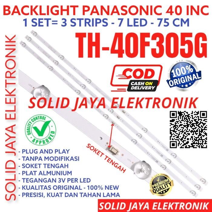 BACKLIGHT TV LED PANASONIC 40 TH 40F305 40F305G TH40F305G 7K LAMPU BL