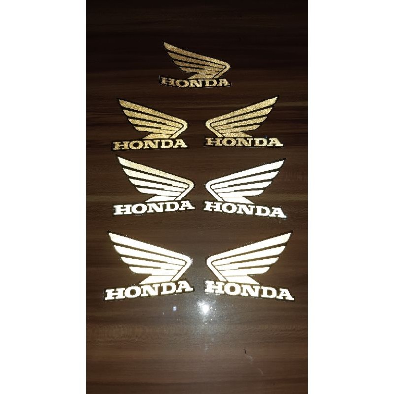 STIKER sticker Logo sayap HONDA