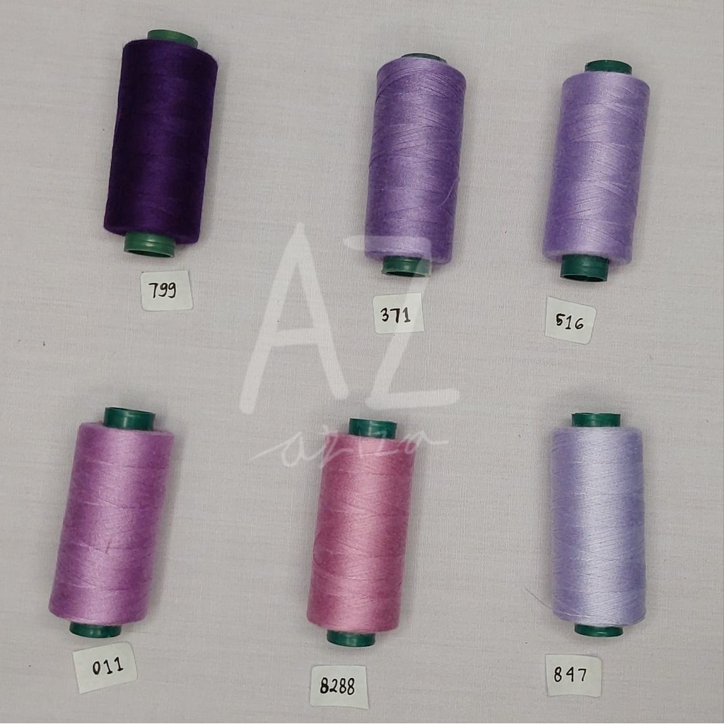 Benang Jahit Yamalon Warna Ungu (500 Yard)