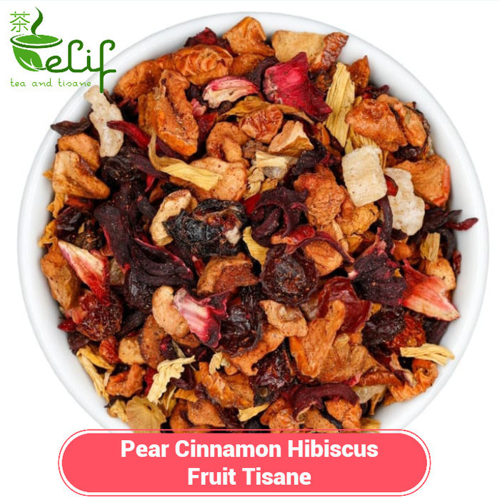 

Pear Cinnamon Hibiscus Fruit Tisane