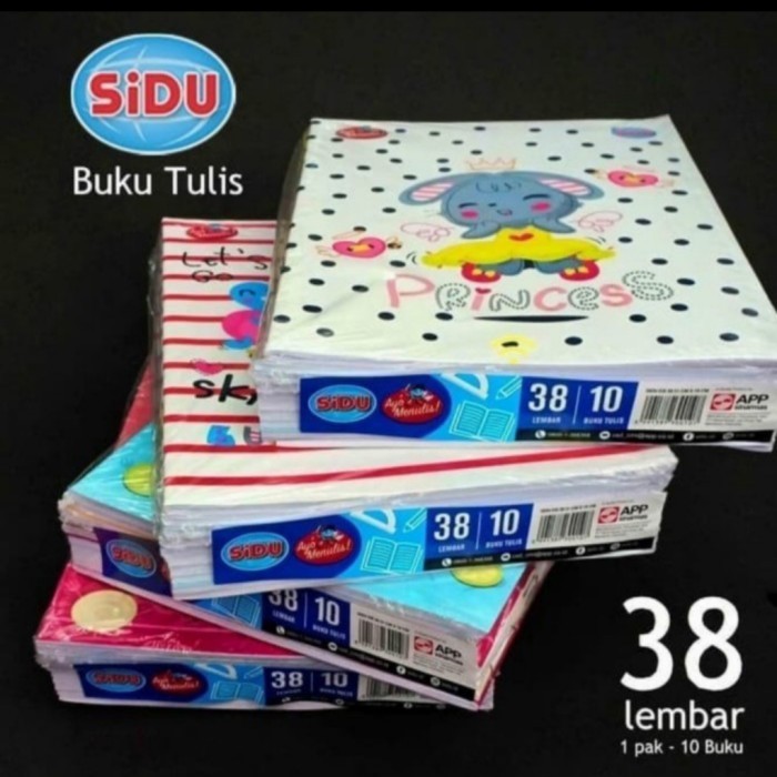 

Limited Buku Tulis Sidu 38 Lembar Pack Promo