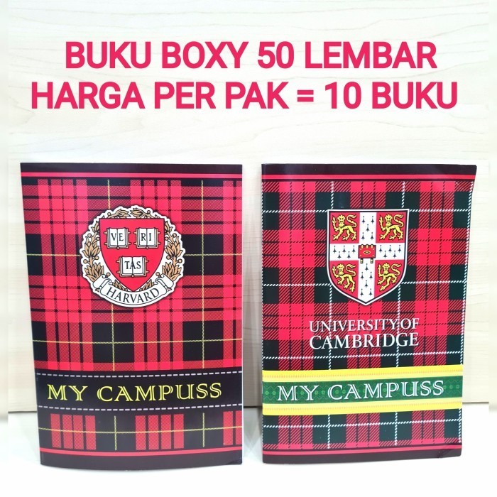 

Bergaransi Buku Tulis Boxy 50 Lembar Isi 10 Buku Random Trendi