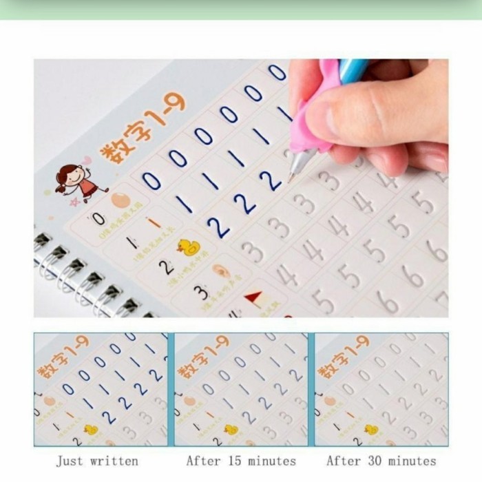 

Unik Buku Belajar Tulis Anak 4 Buku Limited