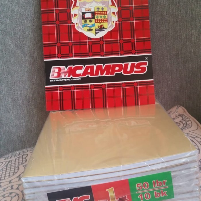 

Cuci Gudang Buku Tulis Bmc Campus Isi 50 Lembar Bersampul Coklat Dan Plastik Terbatas