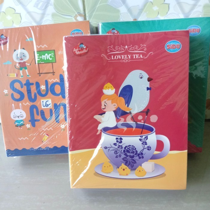 

Trendi Buku Tulis Sidu 58 Lembar 1 Pack 10 Pcs Trendi