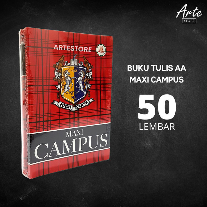 

Segera Miliki Buku Tulis Maxi Campus Aa 50 Lembar Hemat