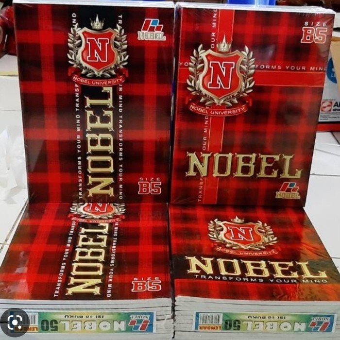 

Berkualitas Buku Tulis Nobel Satu Pack Isi 36 Lembar X 10 Buku ( 1 Pack ) Hot Sale