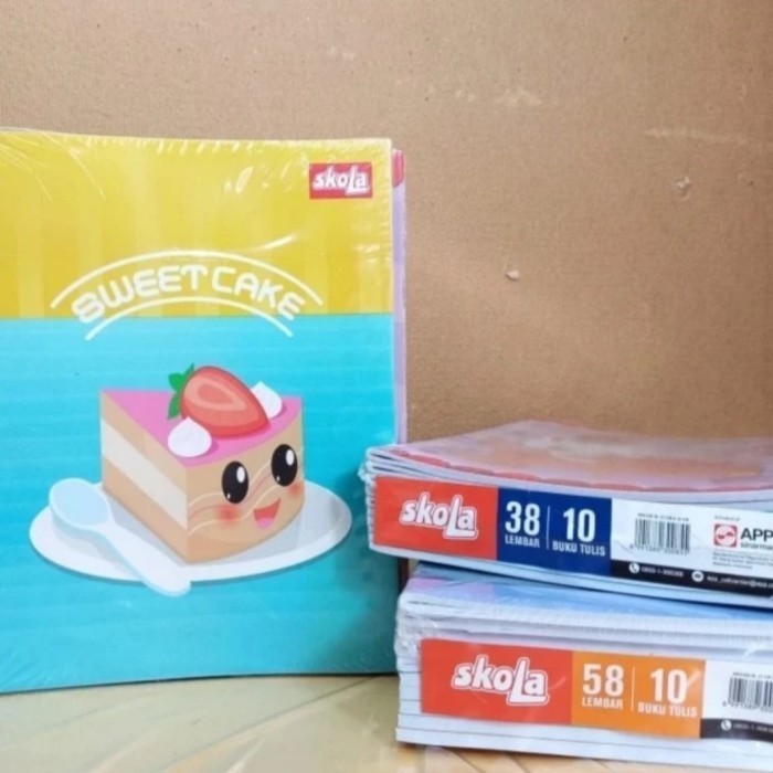 

Hemat Buku Tulis Skola Sidu Isi 38 Lembar Per-Pack Diskon