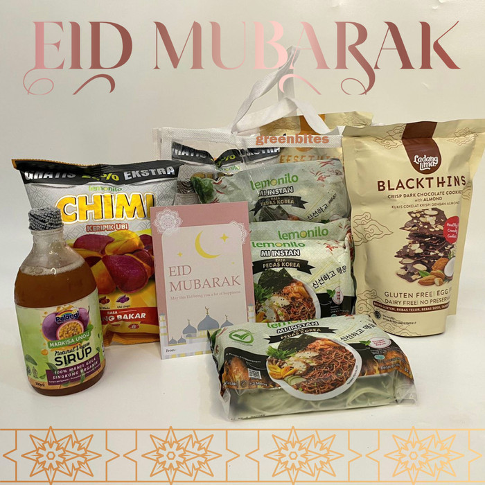 HAMPERS - PARCEL IDUL FITRI HEALTHY FOOD (MAKANAN SEHAT) SIMPLE