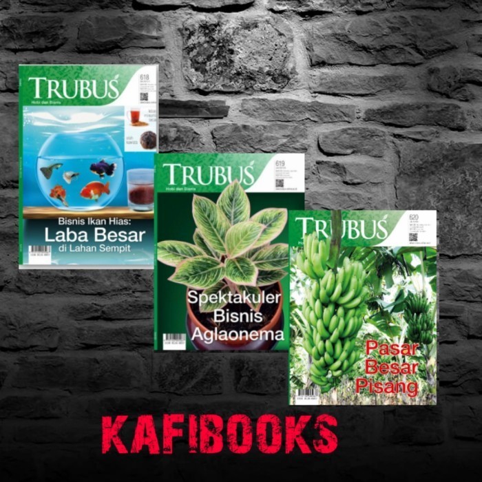 

Paket Majalah Trubus edisi 3 bulan terakhir Mei, Juni dan Juli 2021