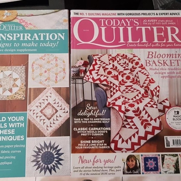 

PATCHWORK & QUILTING -majalah Patchwork QUILTING Easy Bloomin'