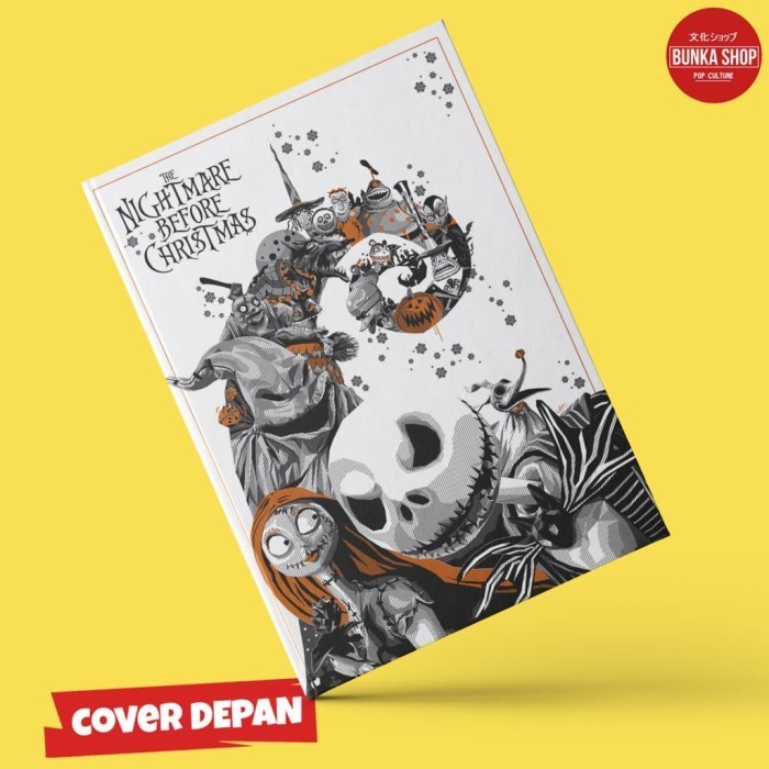 

Terlaris Note Book The Nightmare Before Christmas White Cover Hardcover A5 Murah