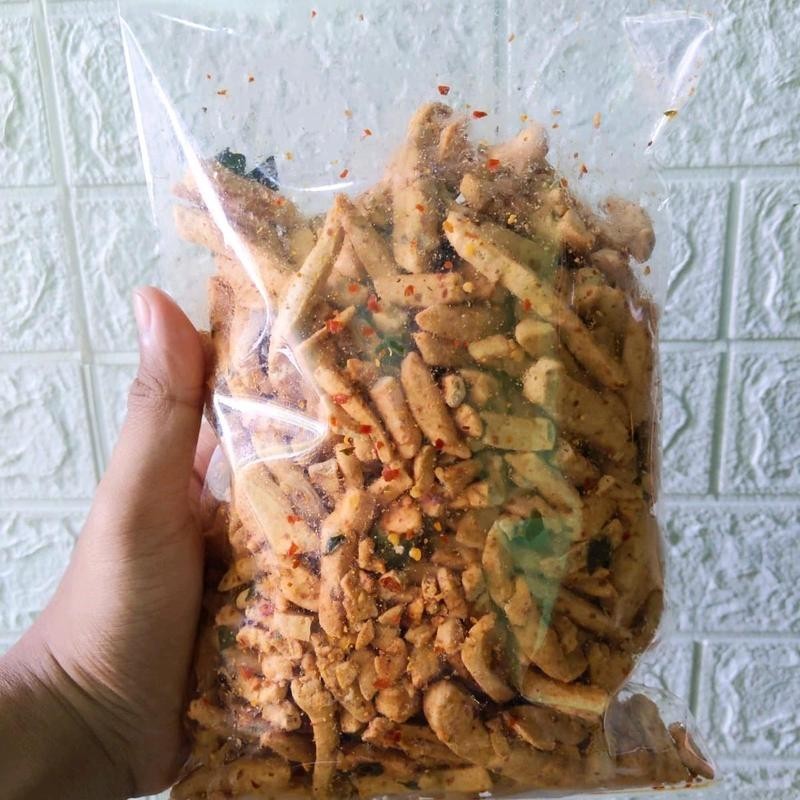 

Basreng Pedas dengan Daun Jeruk alami isi 200 gram