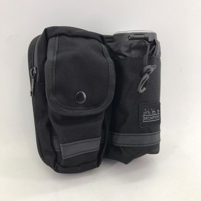 Handle Bag Brompton Biru Tempat Minum Brompton Black Tas Botol Sepeda