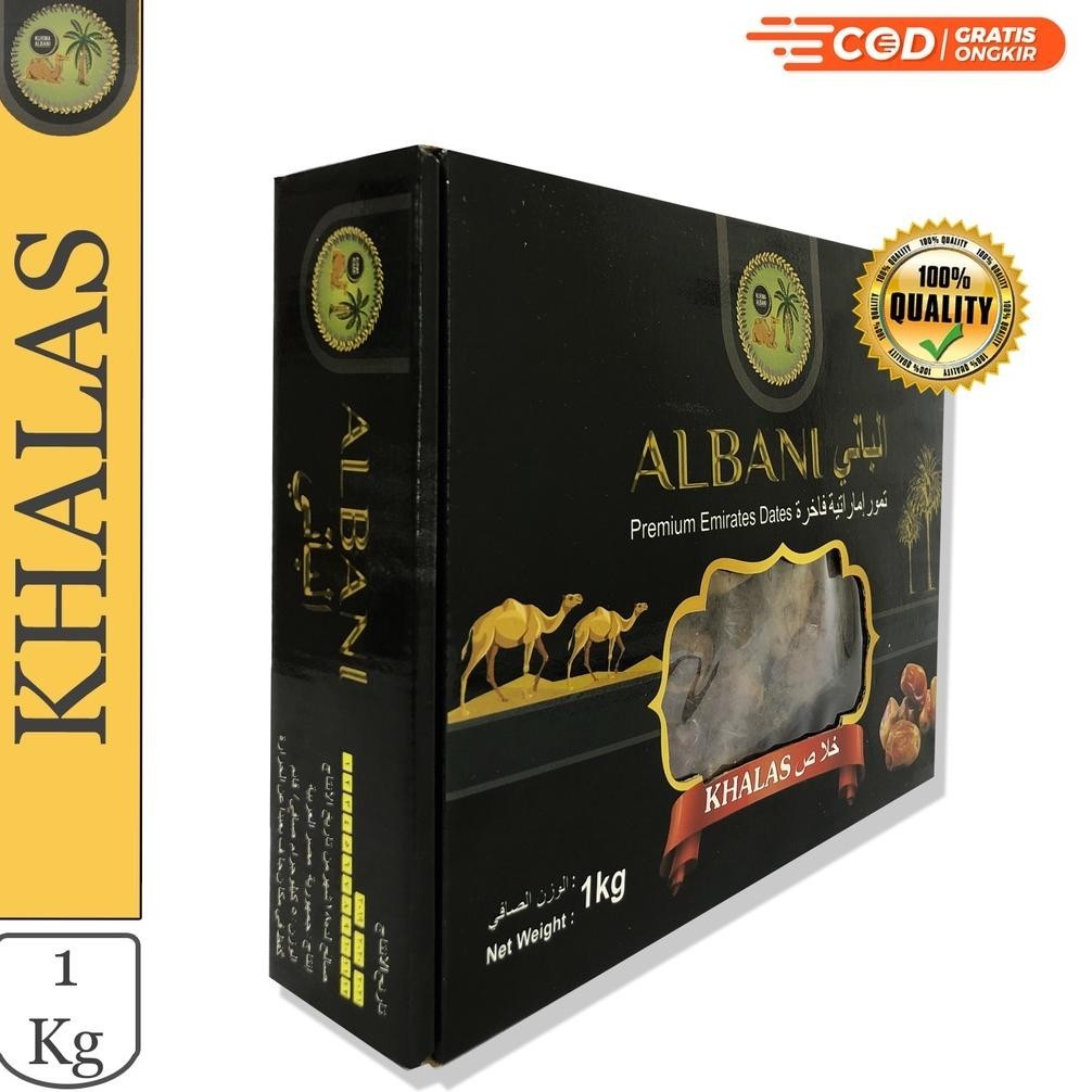 

New Produk Kurma Date Crown Khalas Premium 1Kg / Datecrown Original / Oleh Oleh Haji Dan Umroh / Kurma Al-Saad Premium Quality Terlaris