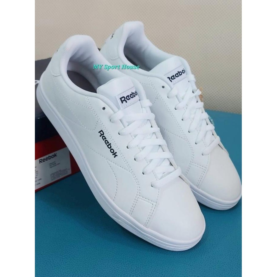Sepatu Sneakers Pria Reebok Complete Cln Original Bnib - Putih Tashirokase