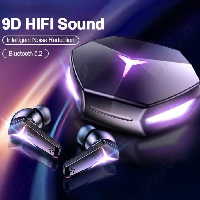 Cod T33 Baru Wireless Gaming Headset Bluetooth 5.2 Earphone Full Bass Runabenkei90