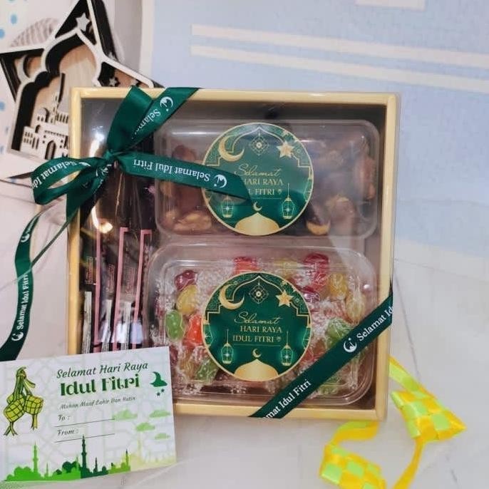 

Terbaru !!! Hampers Idul Fitri Khair Gift - Bingkisan Kado Parcel Myrrahlook