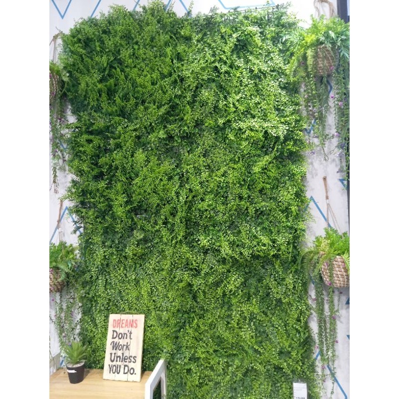 rumput sintetis dinding