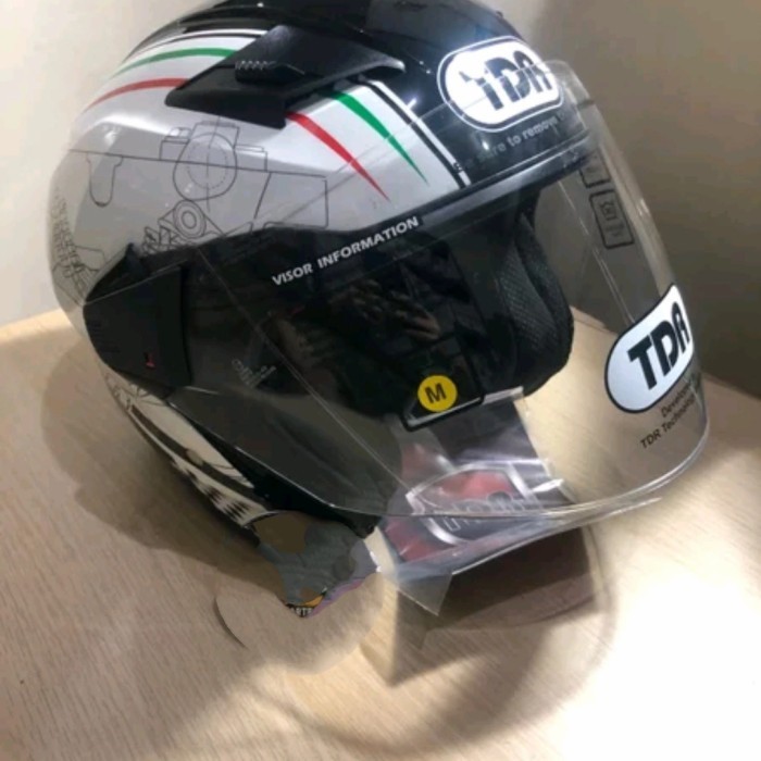 kaca helm TDR XD-611 - visor helmet TDR original XD-611 - kaca helm
