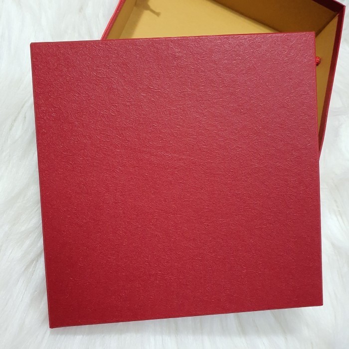 box kue standar 22x22x8cm/ kotak kue hamper lebaran / imlek / natal