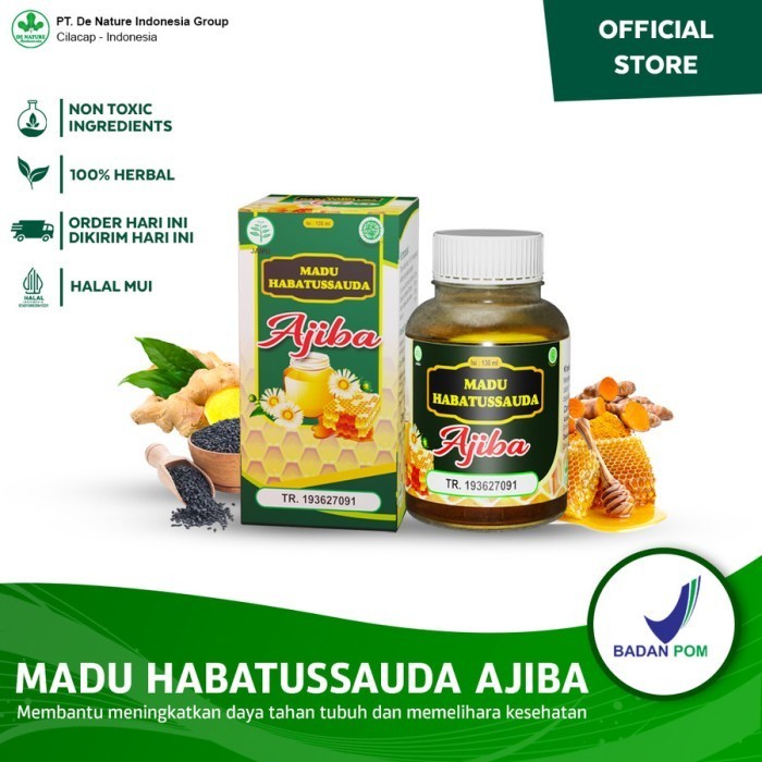 

Madu Ajiba Habatussauda Ekstrak Jintan Hitam Original De Nature