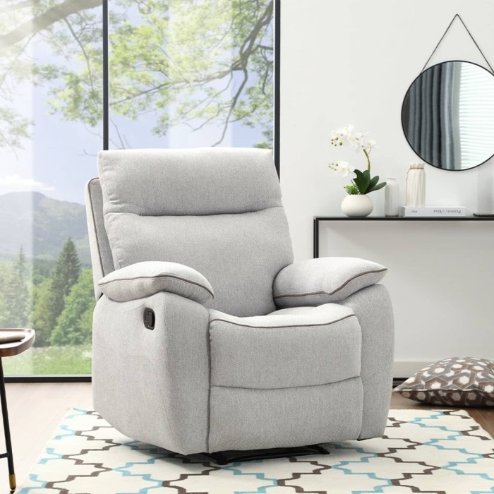 Nelson sofa recliner 1 dudukan/sofa malas/sofa rebah informa