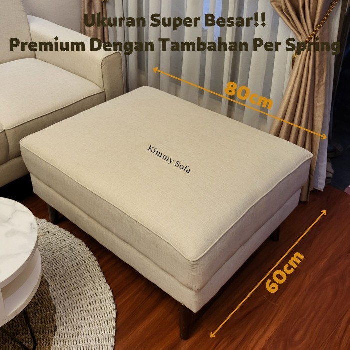 Sofa bench stool minimalis kualitas premium