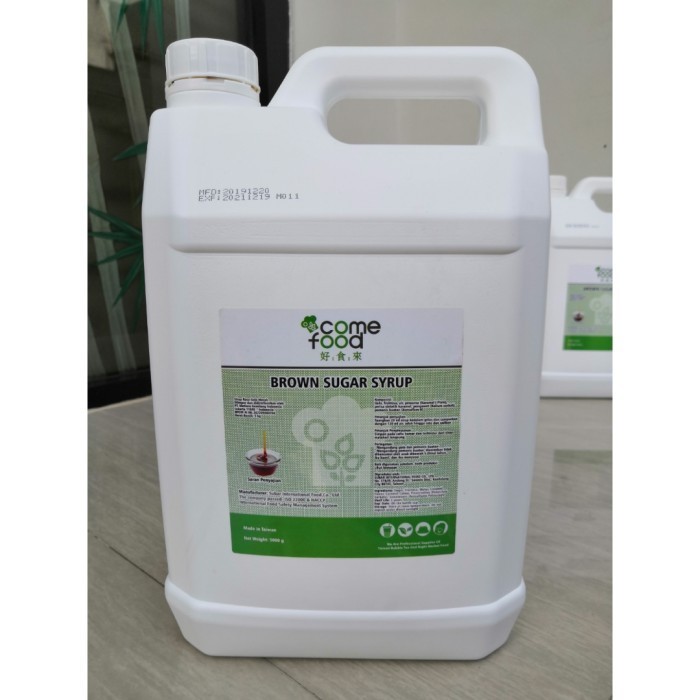 

Brown Sugar Syrup Impor Taiwan 5kg