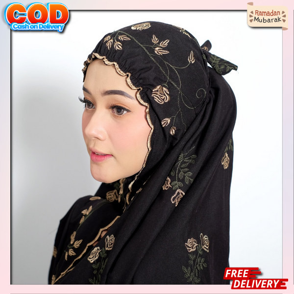 Mukena Mukennah Muslimah Jumbo Mungkenah Ibuibu Dewasa Mukeenah Bahan Adem Jatuh Mukwna Mujena Ukura