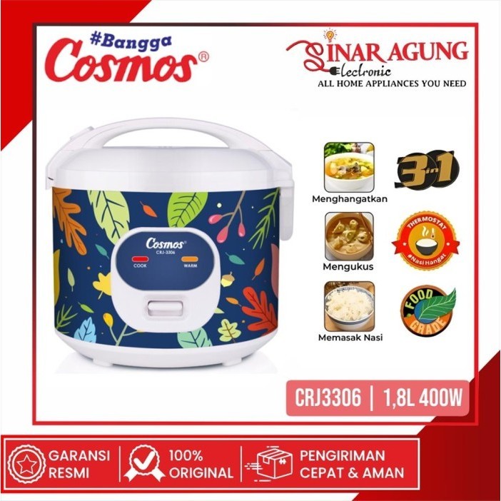 Cosmos Rice Cooker CRJ-3306