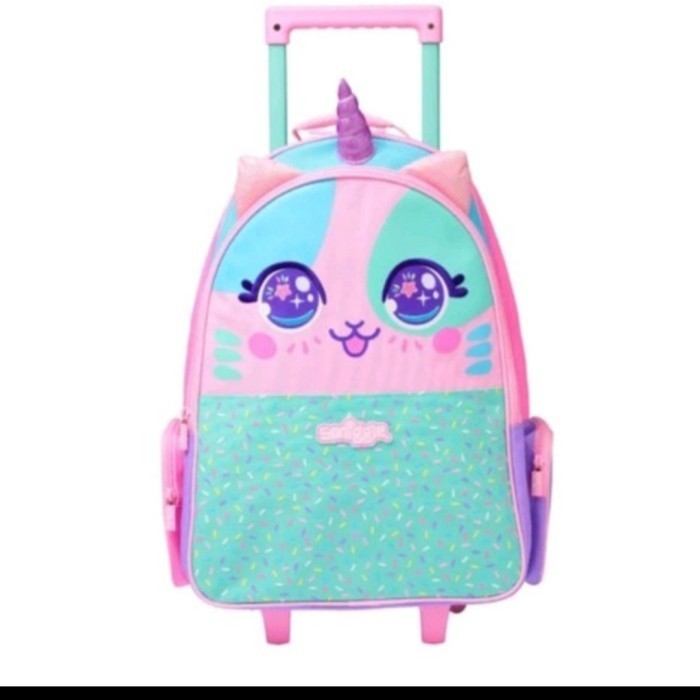 Baru Smiggle Trolley Kylie Backpack/Tas Koper Anak Perempuan/ Tas Sekolah