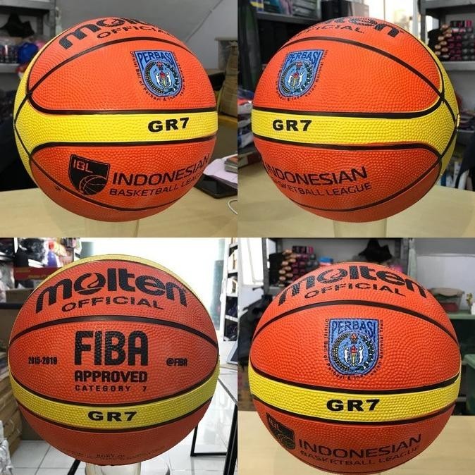 Bola Basket Molten -Bola Basket Molten Perbasi Gr7