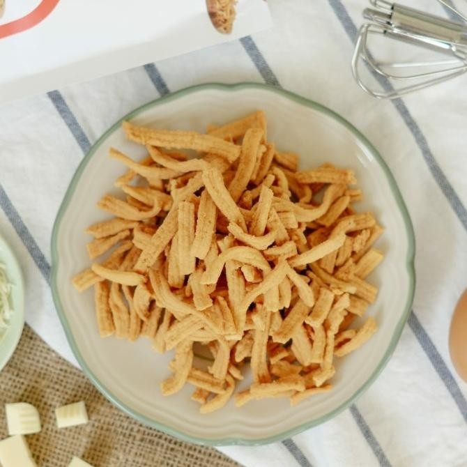 

Cheese stik Keto cemilan diet kue keju kering MS54